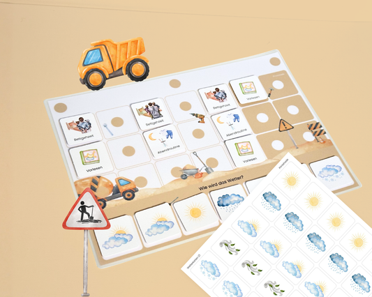 Wochenplan Verlängerung BAGGER 