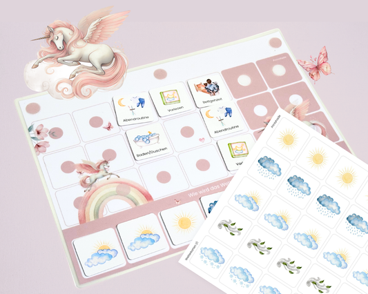 Wochenplaner Verlängerung EINHORN