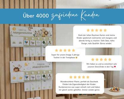 Routineplaner AUTOS inkl. Symbolkarten