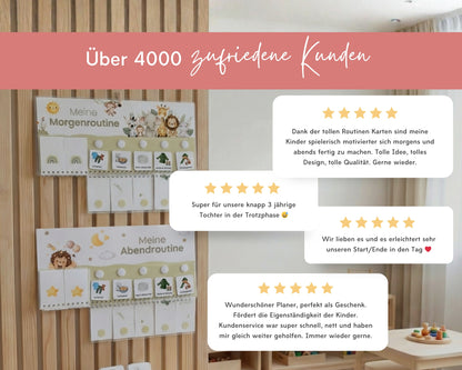 Routineplaner FEUERWEHR inkl. Symbolkarten