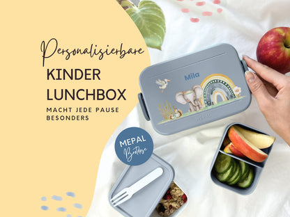Mepal Brotdose mit Name personalisierbar - Design BOHO - Verschiedene Farben