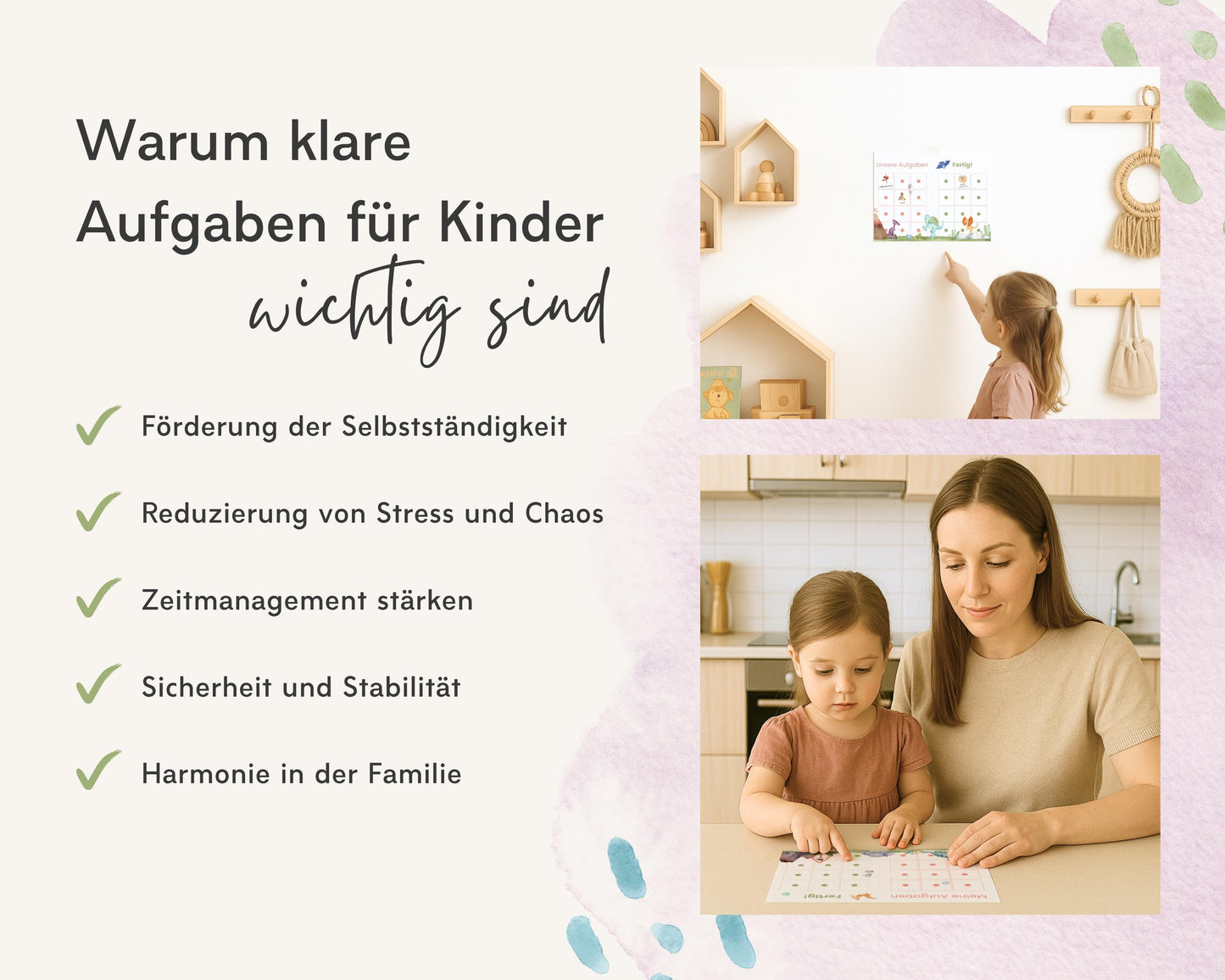 Haushaltsplan To-Do-Liste inkl. Symbolkarten - Design DINOSAURIER