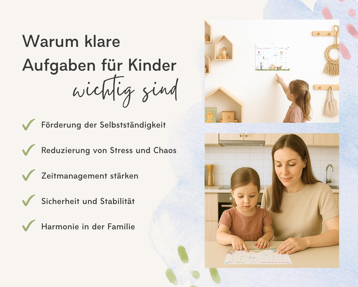 Haushaltsplan To-Do-Liste inkl. Symbolkarten - Design CINDERELLA