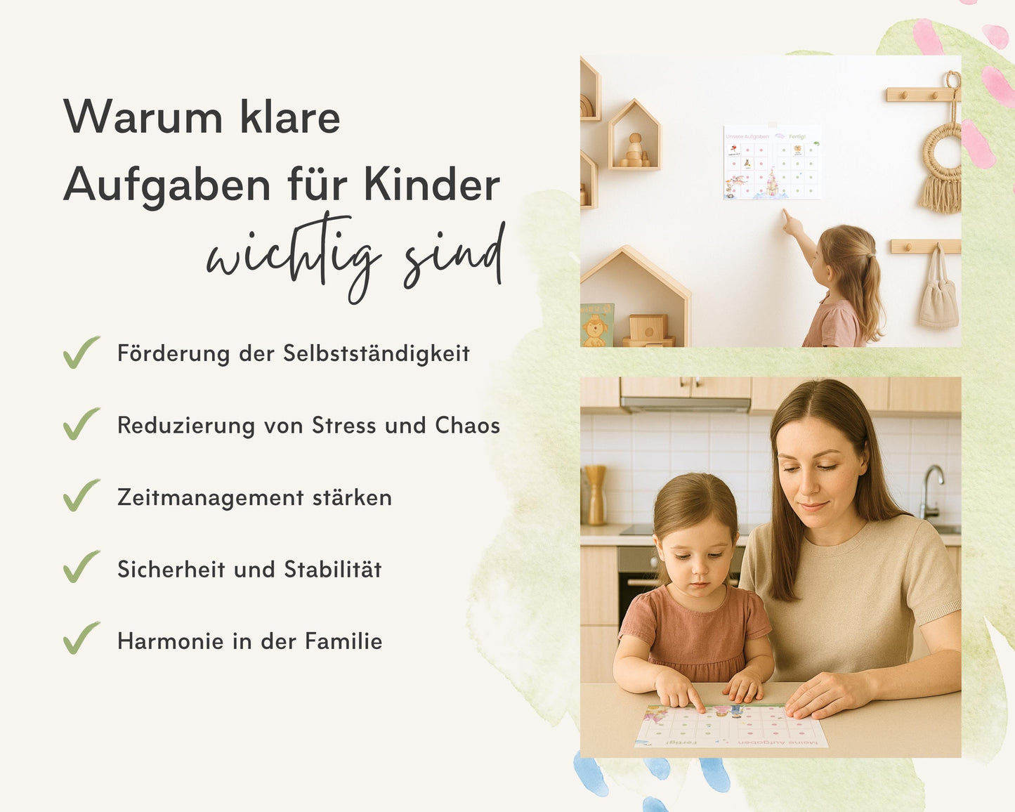 Haushaltsplan To-Do-Liste inkl. Symbolkarten - Design CINDERELLA