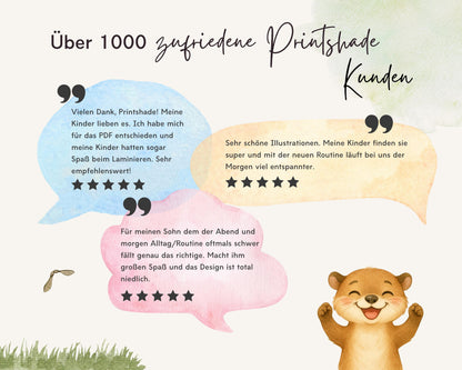 Emotionskarten 32 KARTEN - Design WALD TIERE