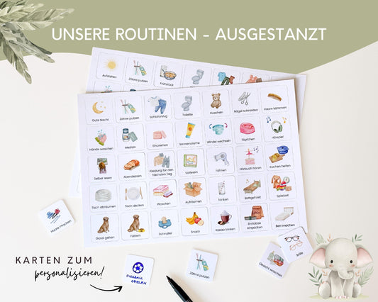 Routineplaner SAFARI inkl. Symbolkarten