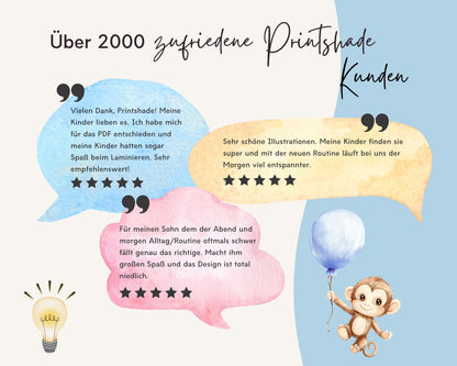 Stundenplan Magnet personalisierbar - Design ASTRONAUT