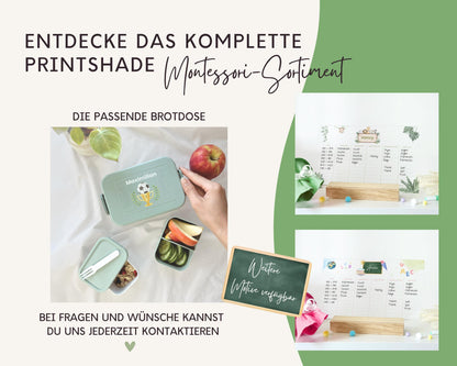 Stundenplan Acryl personalisierbar - Design FUSSBALL