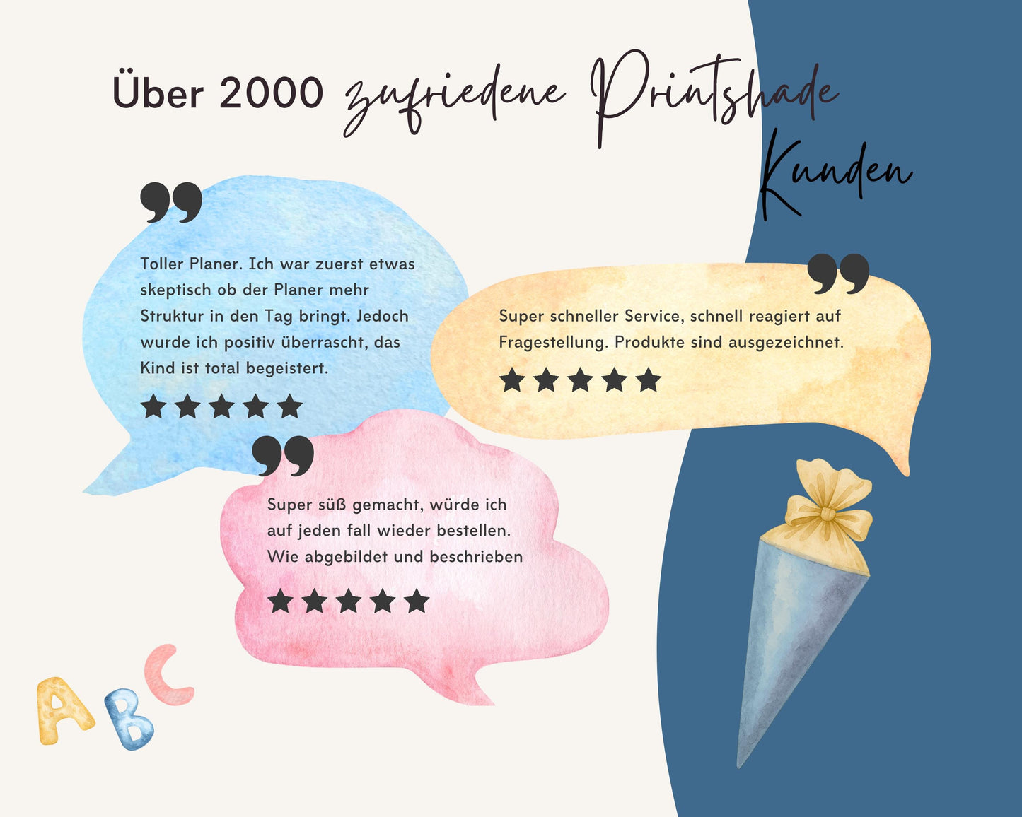 Stundenplan Acryl personalisierbar - Design MEER