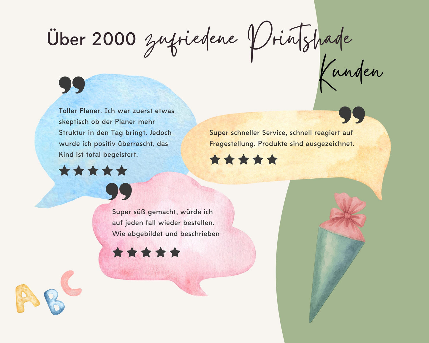 Stundenplan Acryl personalisierbar - Design WALDTIERE