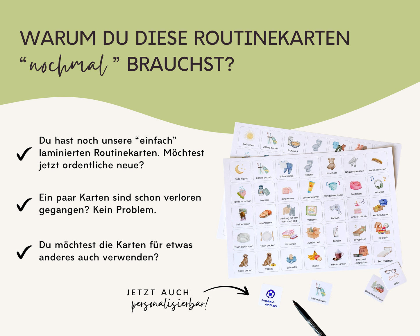 Routineplaner Symbolkarten 