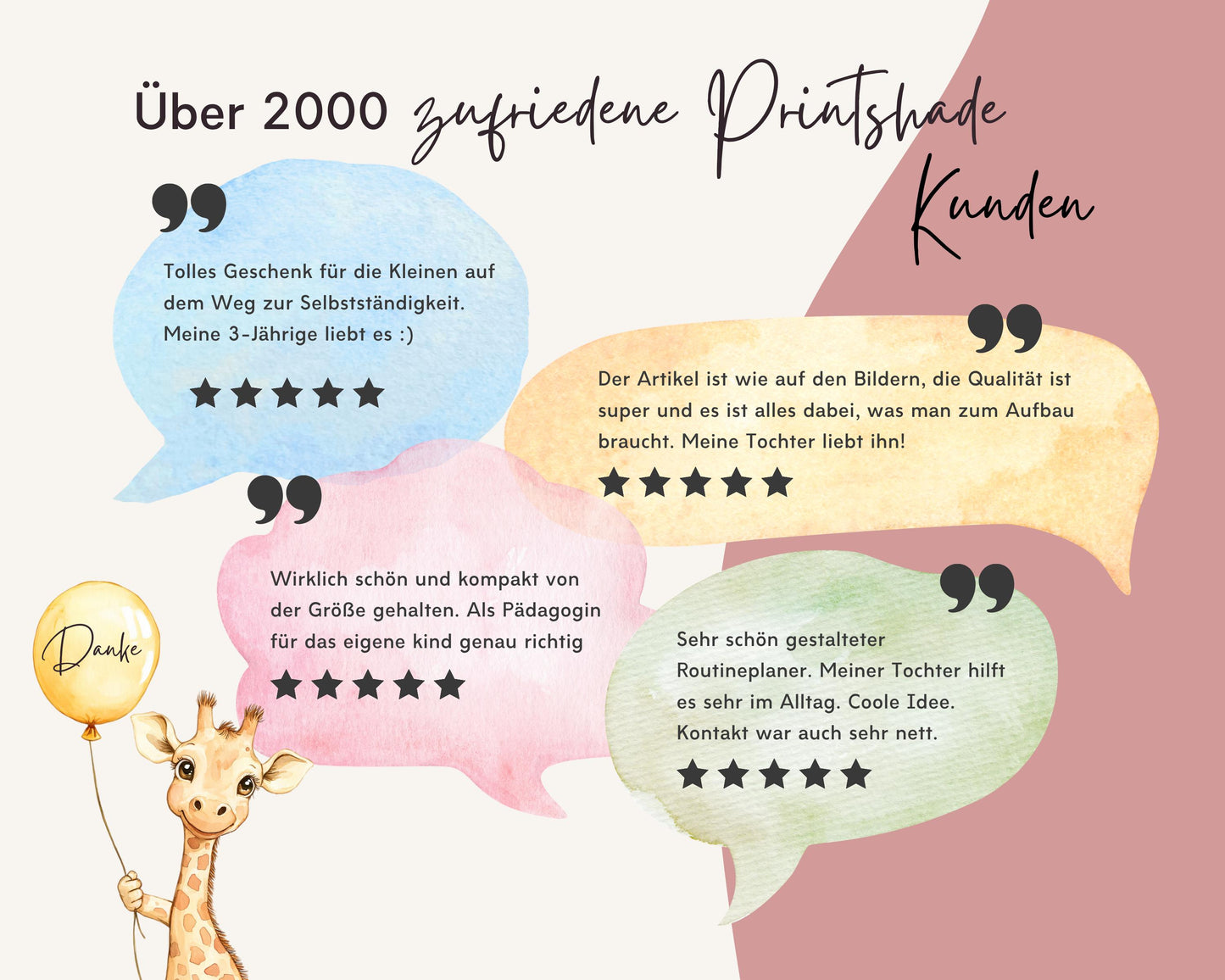 Routineplaner Montessori inkl. Symbolkarten - Design PRINZESSIN - Personalisierbar