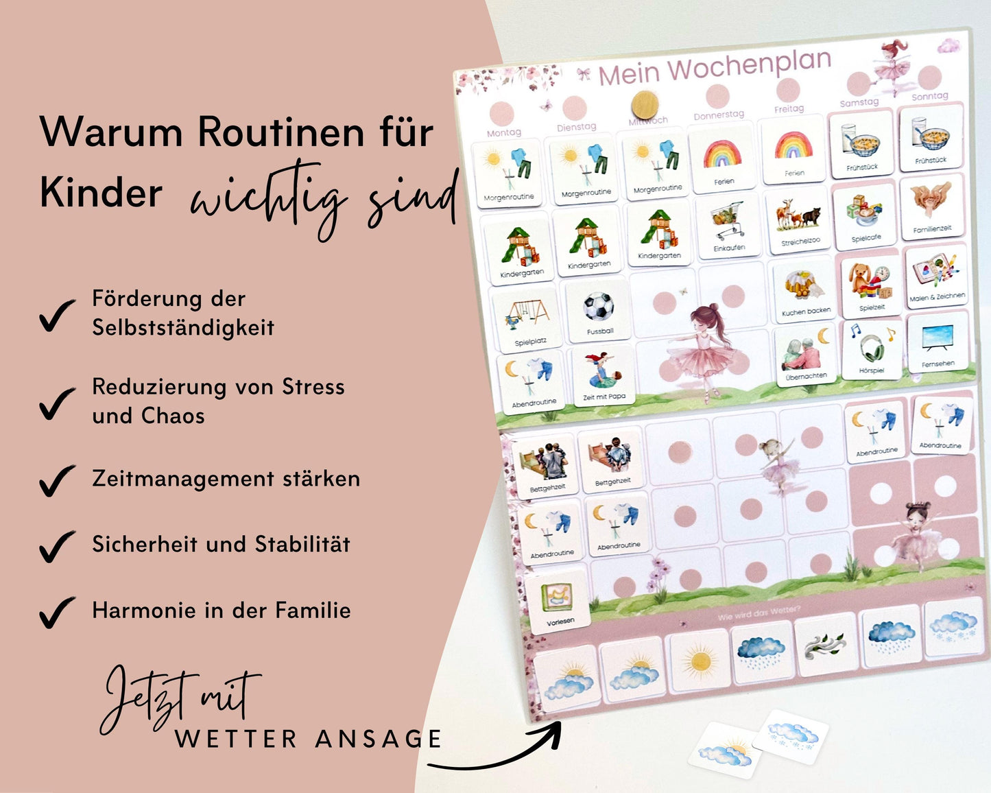 Wochenplaner Verlängerung BALLERINA 