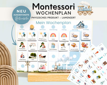Wochenplaner inkl. Symbolkarten - Design ZUG - Personalisierbar