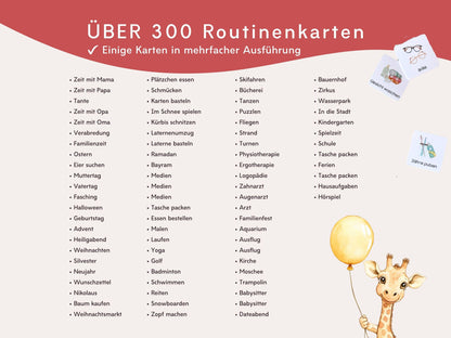 Wochenplaner inkl. Symbolkarten - Design FUSSBALL - Personalisierbar