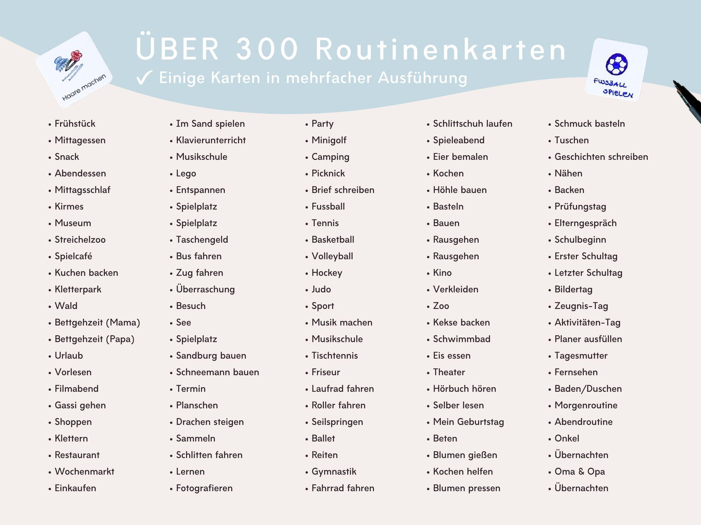 Wochenplaner inkl. Symbolkarten - Design ZUG - Personalisierbar