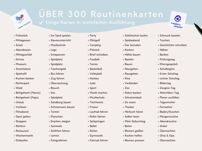 Wochenplaner inkl. Symbolkarten - Design ZUG - Personalisierbar