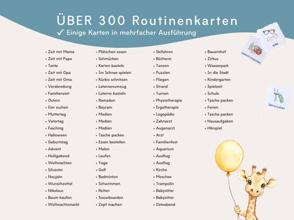 Wochenplaner inkl. Symbolkarten - Design ZUG - Personalisierbar