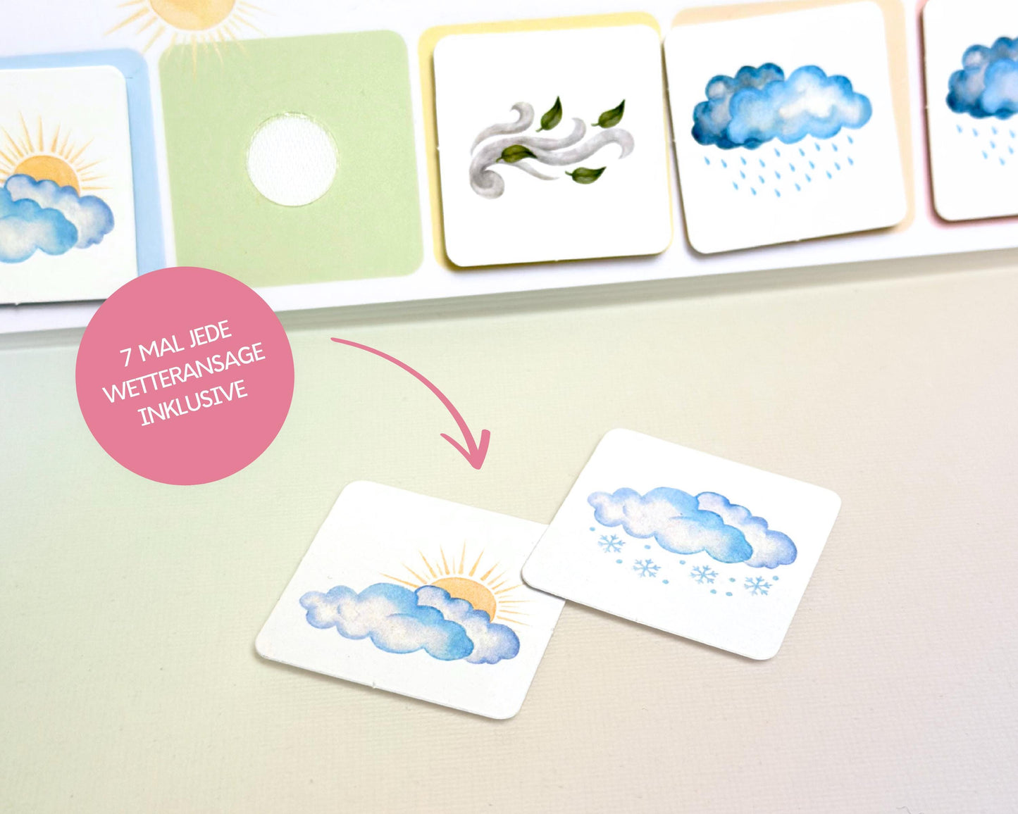 Wochenplaner Verlängerung REGENBOGEN 