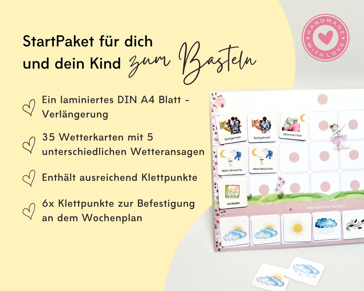 Wochenplaner Verlängerung BALLERINA 