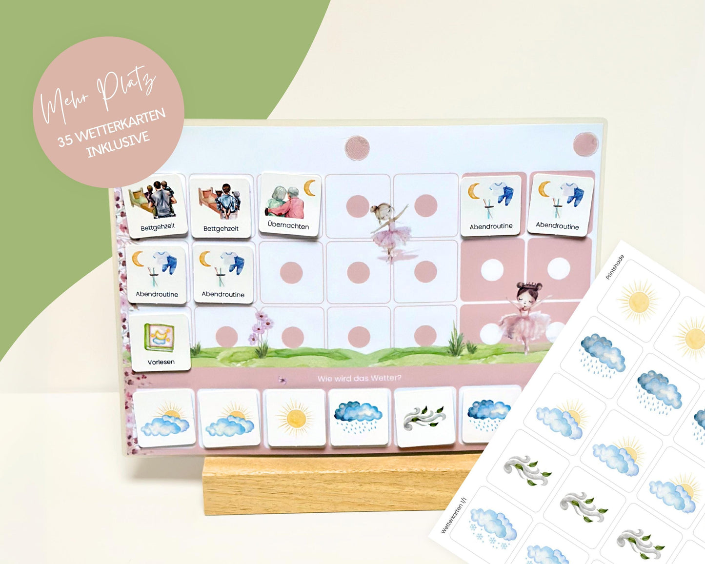 Wochenplaner Verlängerung BALLERINA 