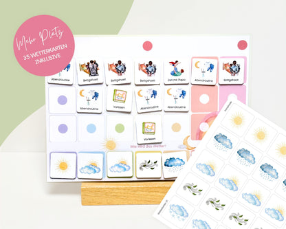 Wochenplaner Verlängerung REGENBOGEN 