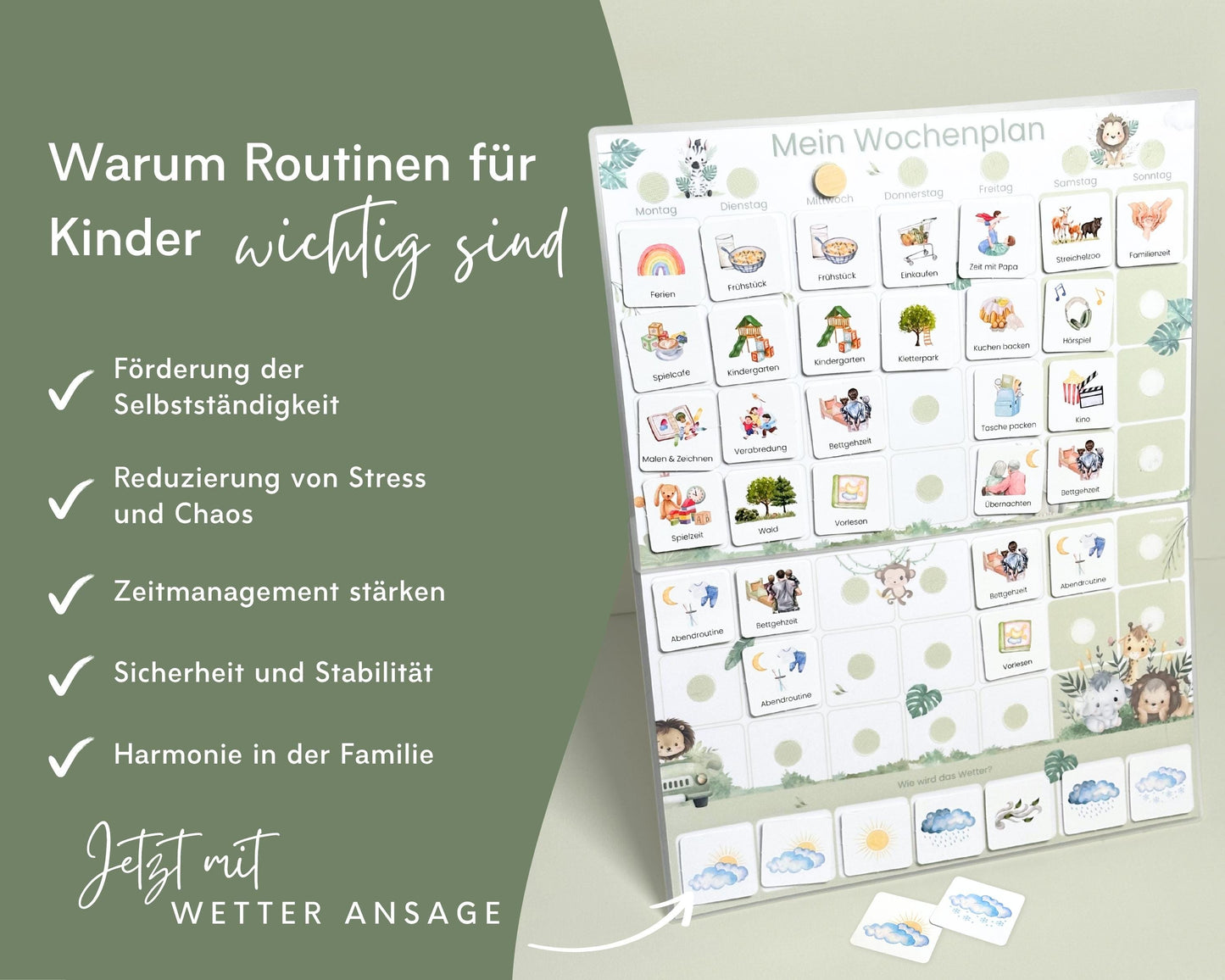 Wochenplan Verlängerung SAFARI 