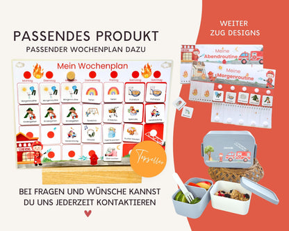 Wochenplan Verlängerung FEUERWEHR 