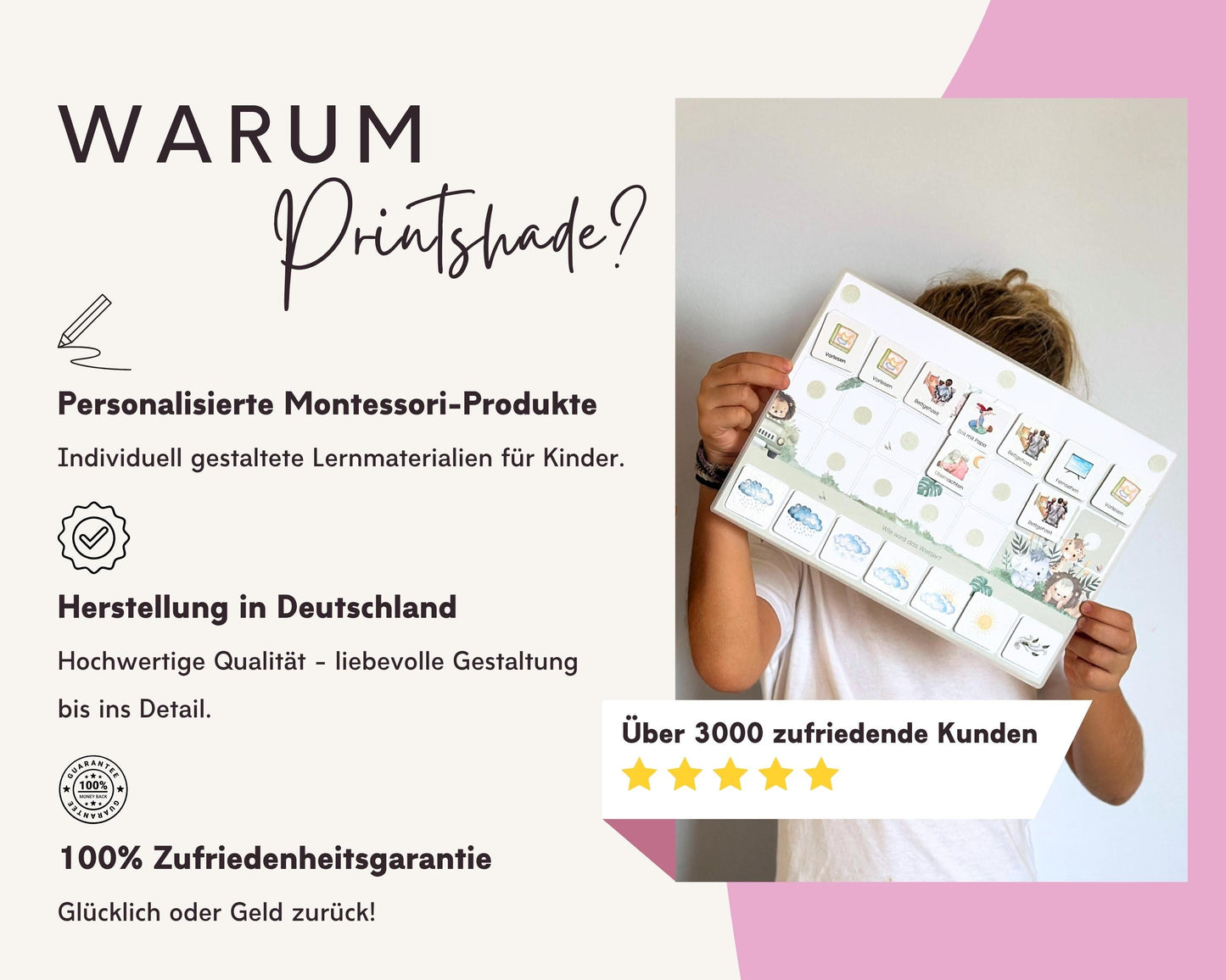 Wochenplan Verlängerung MEERJUNGFRAU ROSA 