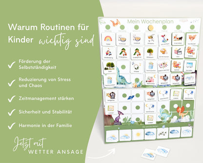 Wochenplan Verlängerung DINOSAURIER 