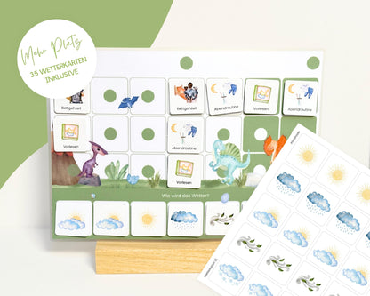 Wochenplan Verlängerung DINOSAURIER 