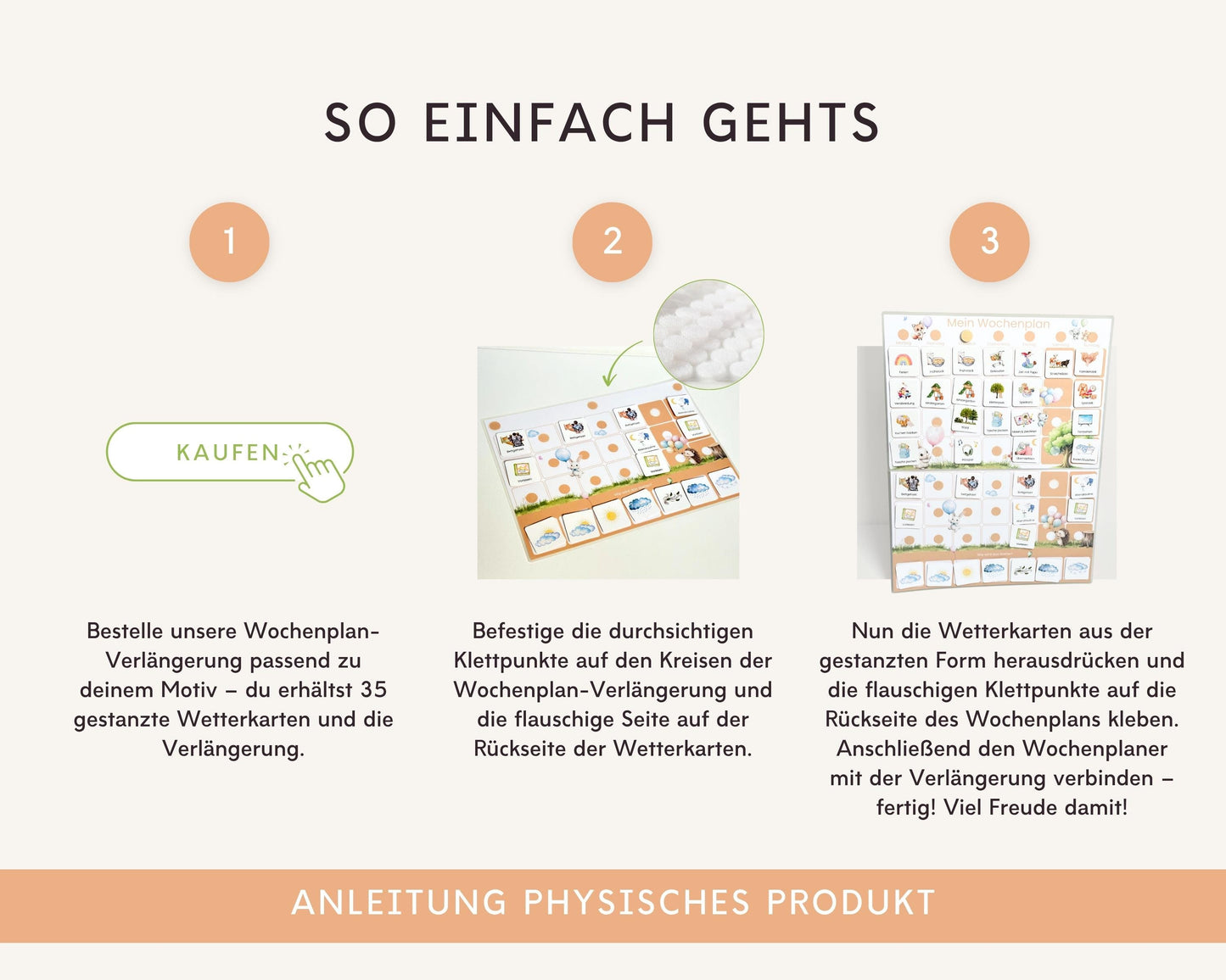 Wochenplan Verlängerung LUFTBALLON 