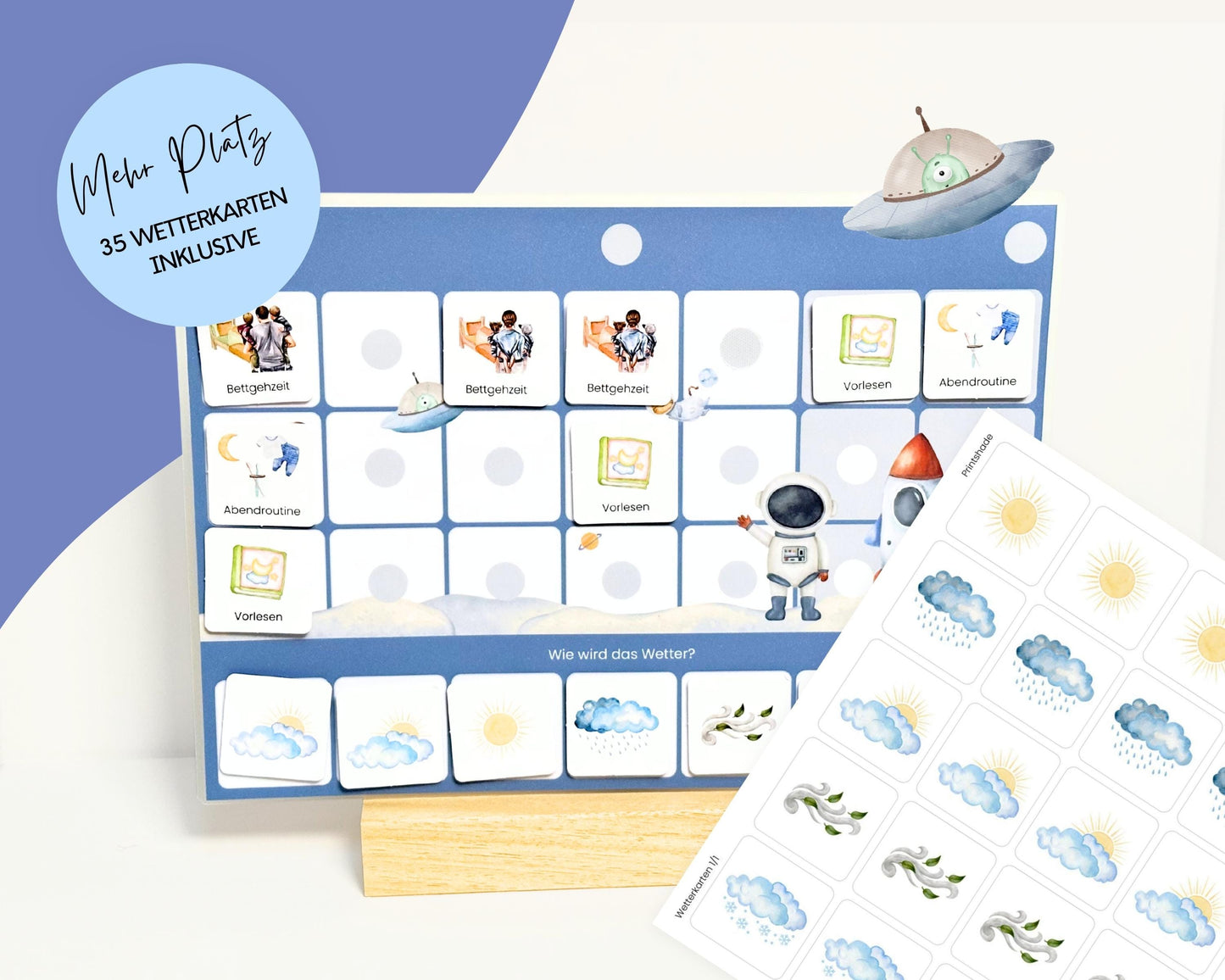 Wochenplan Verlängerung ASTRONAUT 