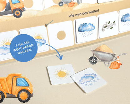 Wochenplan Verlängerung BAGGER 