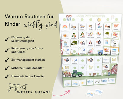 Wochenplan Verlängerung TRAKTOR 