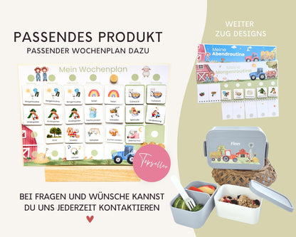 Wochenplan Verlängerung TRAKTOR 