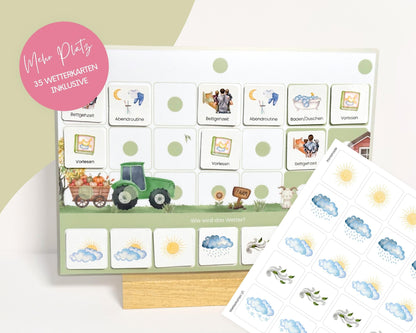 Wochenplan Verlängerung TRAKTOR 