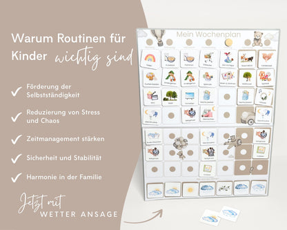 Wochenplan Verlängerung TEDDYBÄR 