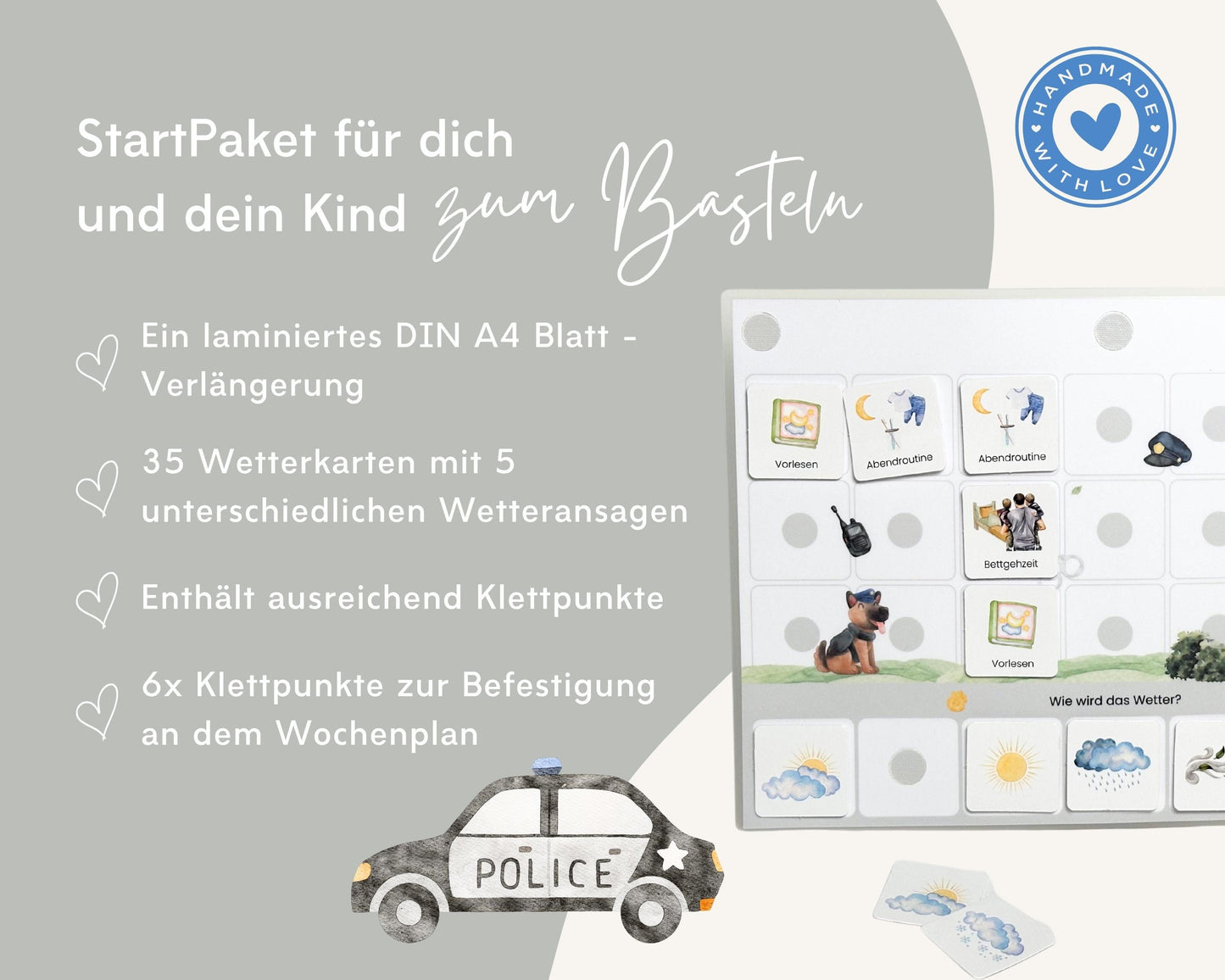 Wochenplan Verlängerung POLIZEI 