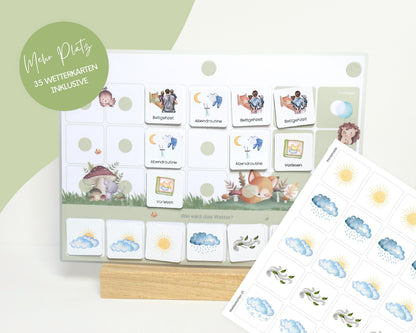 Wochenplan Verlängerung WALDTIERE 