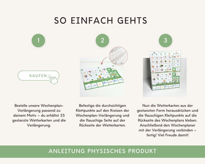 Wochenplan Verlängerung FUSSBALL 