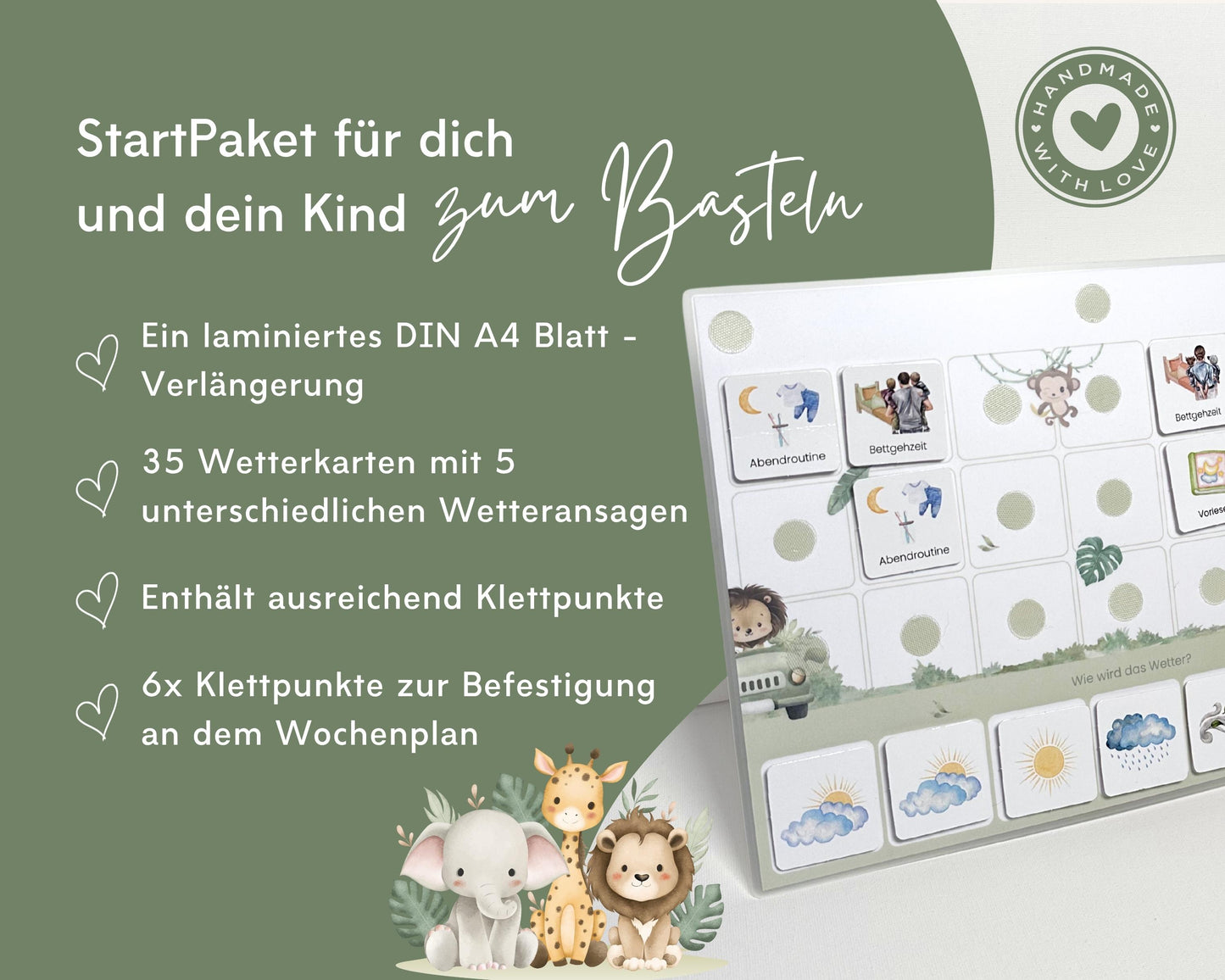 Wochenplan Verlängerung SAFARI 