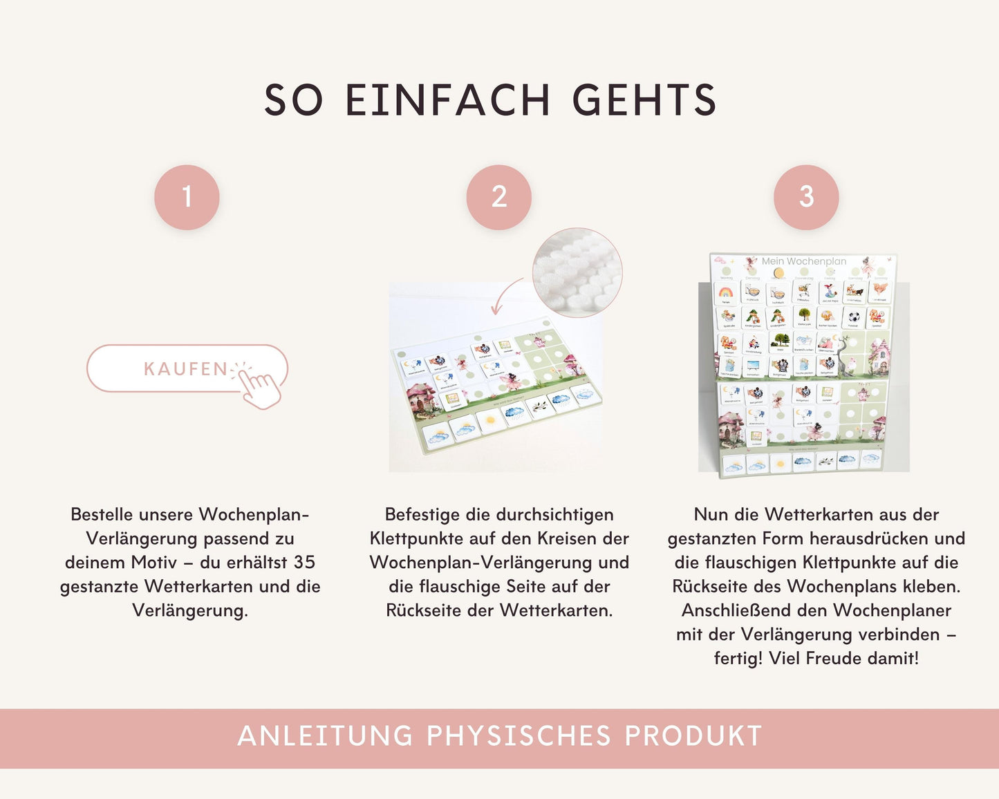 Wochenplan Verlängerung FEE 