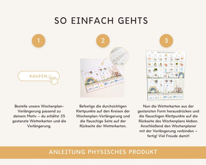 Wochenplan Verlängerung BOHO 