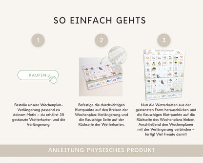 Wochenplan Verlängerung OTTER 