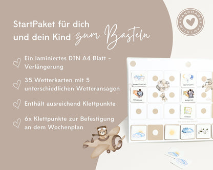 Wochenplan Verlängerung TEDDYBÄR 