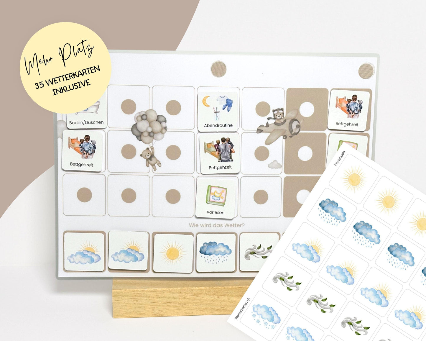 Wochenplan Verlängerung TEDDYBÄR 