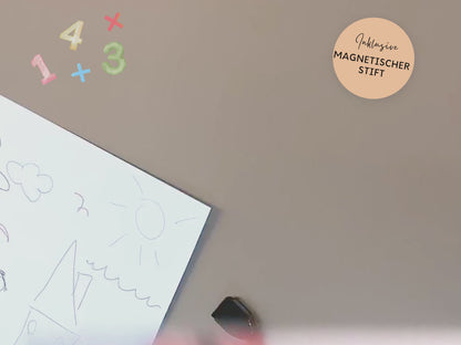 Stundenplan Magnet personalisierbar - Design BLUMEN AQUARELL