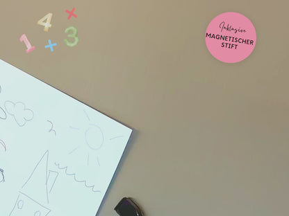 Stundenplan Magnet personalisierbar - Design EINHORN