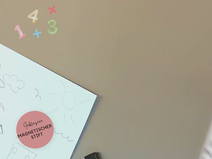 Stundenplan Magnet personalisierbar - Design BLUMEN 